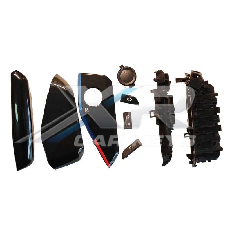 4 Buttons Remote Case Cover For BMW I5 I7 IX X1 X5 X6 X7 XM Z4 5/7 Series G70 G09 XM U06 G81 M3 Auto Smart Key Shell Fob view 6