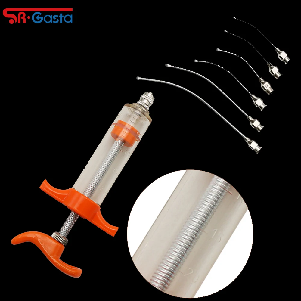 1 Set Small Animals Feeding Kit 1Pc Feeding Syringe and 6 Pcs Feeding Tubes Young Birds Fluid Feed Small Pet Medicine Feeder