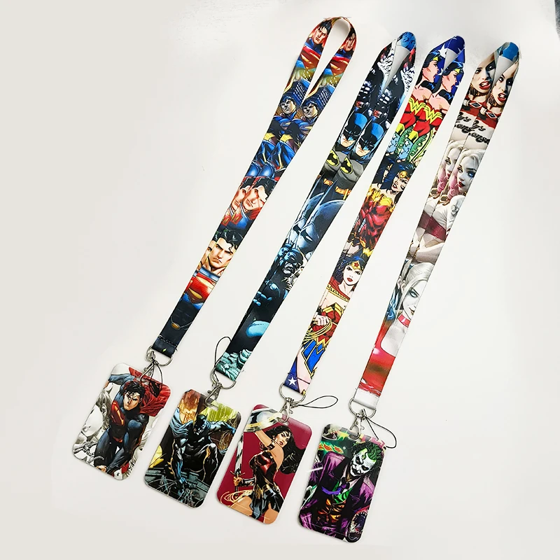 Wholesale American Anime Movie Lanyards Keys Neck Strap For Card Badge Gym Key Chain Lanyard Key Holder DIY Hang Rope Keyrings