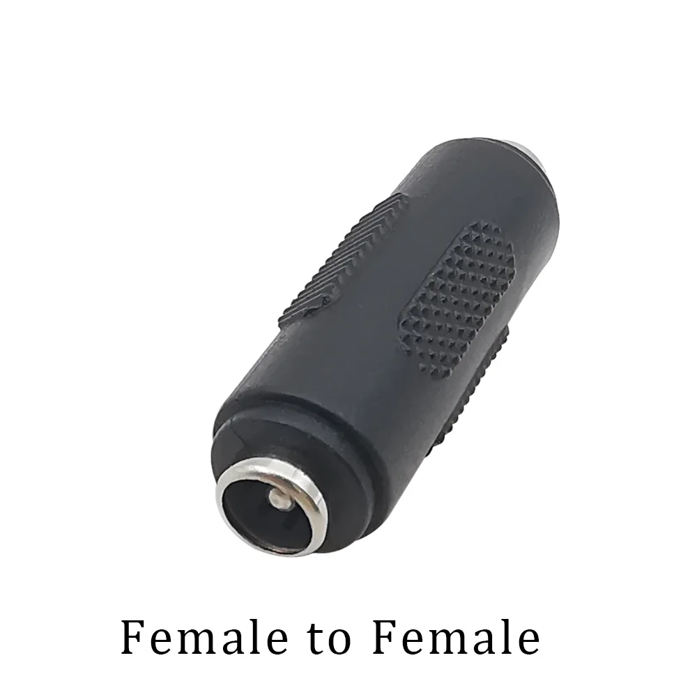 2PCS 12V 3A 5.5mm * 2.1mm Plug Socket DC Connectors Female To Female Socket Connector Adaptor DC Power Adapter Connector 5521