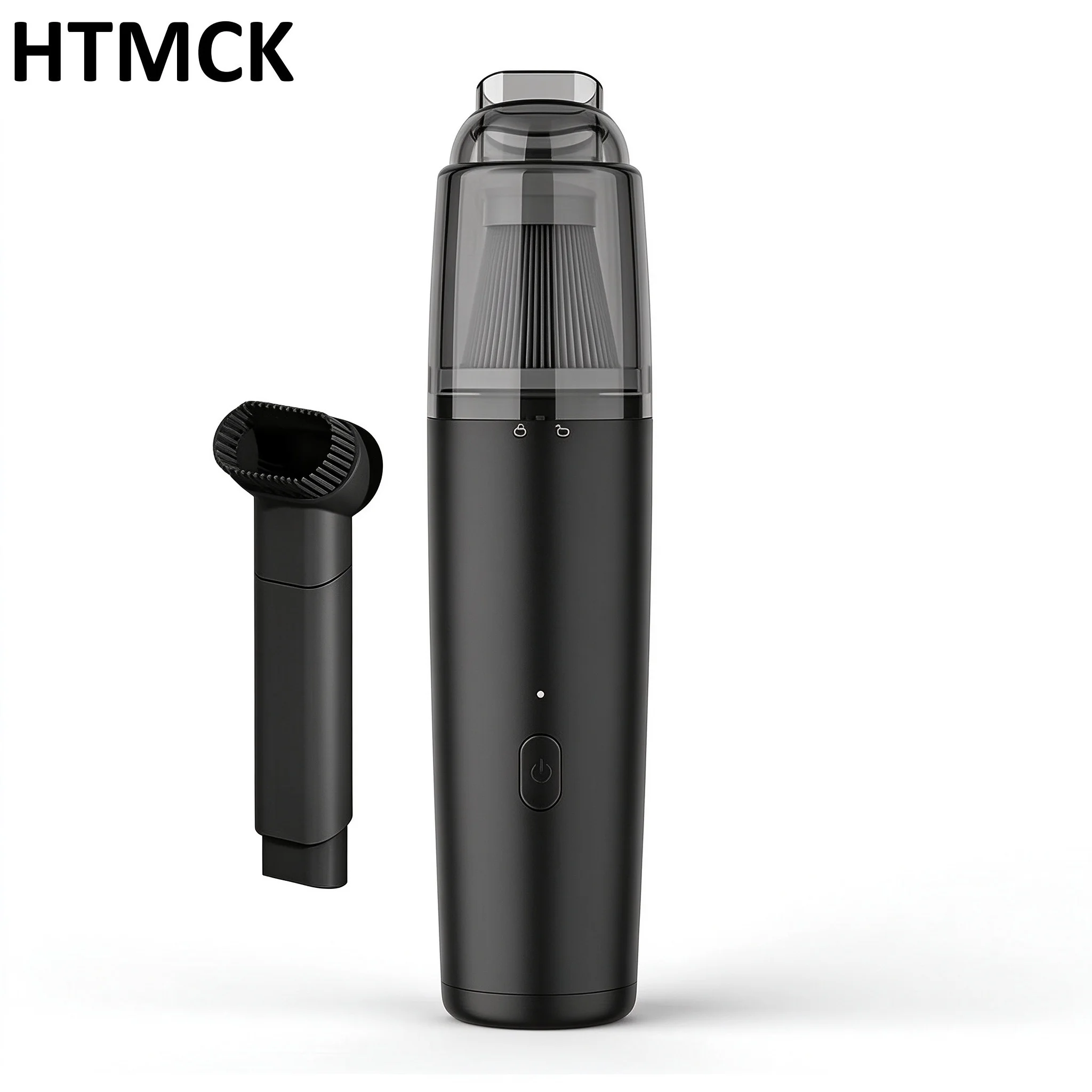 HTMCK Wireless Mini Vacuum Cleaner for Coffee Grounds Handheld Barista Accessories Battery Operated Car Cleaning Tool