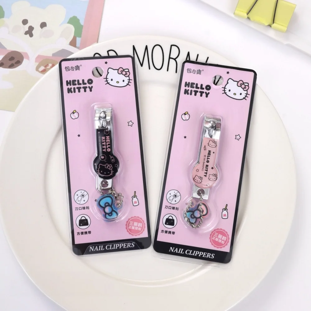 1/2 Stück Kuromi Cinnamoroll Hello Kitty Nagelknipser Niedliche Cartoon-Kuromi-Nagelzange mit flachem Mund für Kinder ﻿ – Detail 15