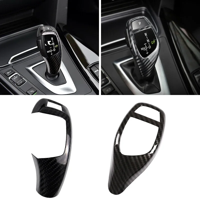

Крышка ручки переключения передач из углеродного волокна для BMW 1 2 3 4 5 6 серии X3 X4 X5 X6 F20 F22 F30 F34 F36 F10 F11 F06 F25 F26 F15 F16