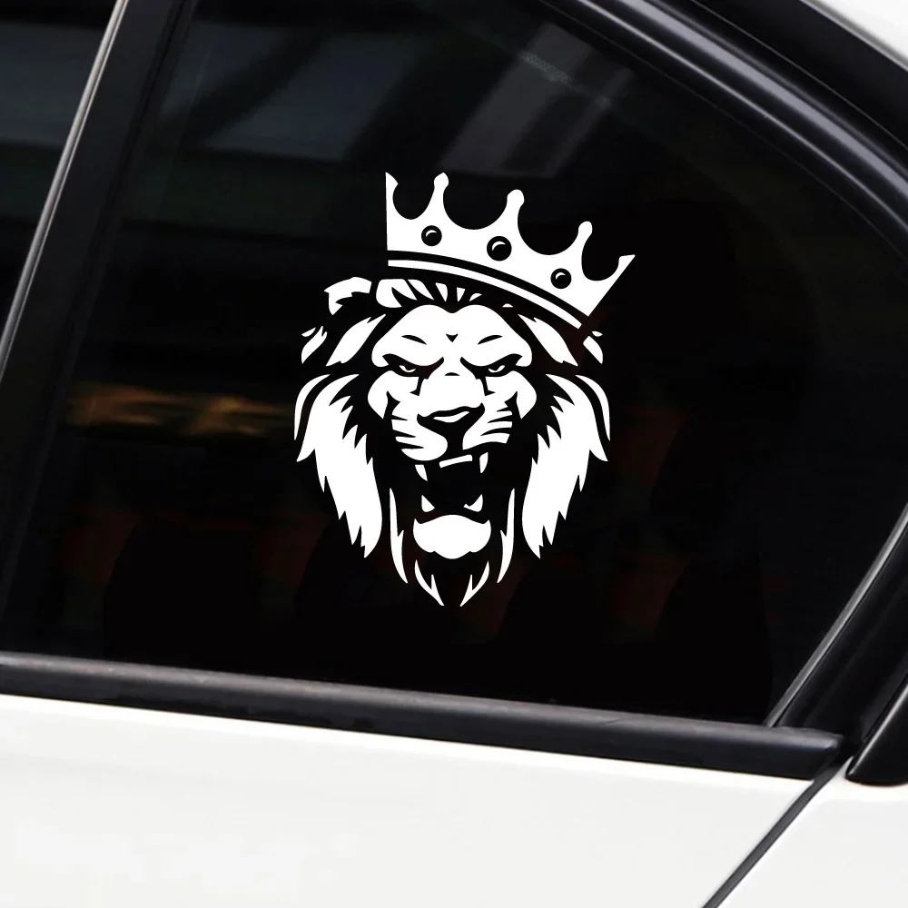 20/25/30cm decalcomanie per Auto adesivi adesivo Beauty Lion merci personalizzate PVC moto Auto decorazione accessori per Auto prodotti in vinile