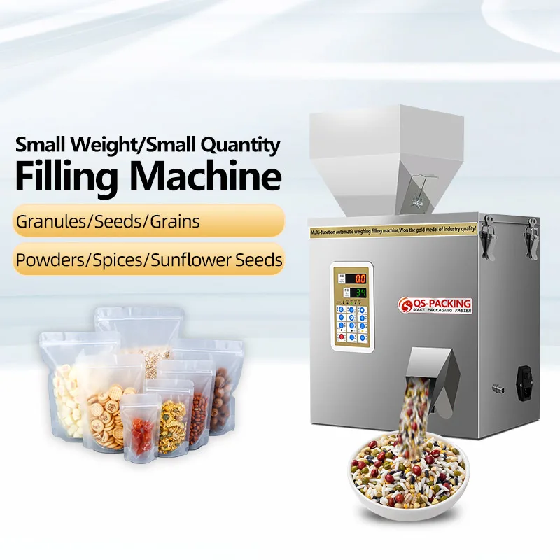 200g small cheap manual high-precision spice pepper filling machine
