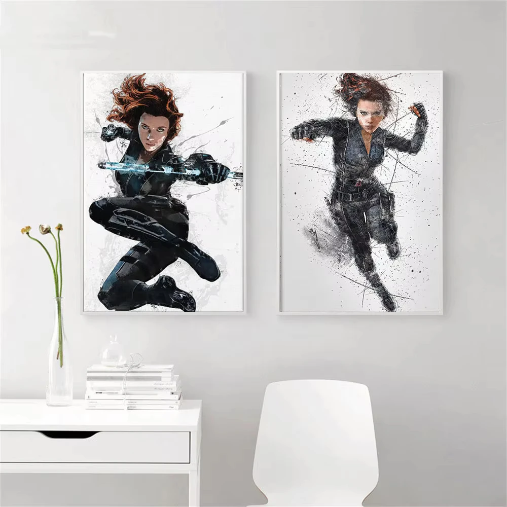 Плакаты с Таносом Диснея, супергерой Marvel, комиксы, картины, печать на холсте, картина для детей, настенный декор, художественный мужской подарок, украшение для дома