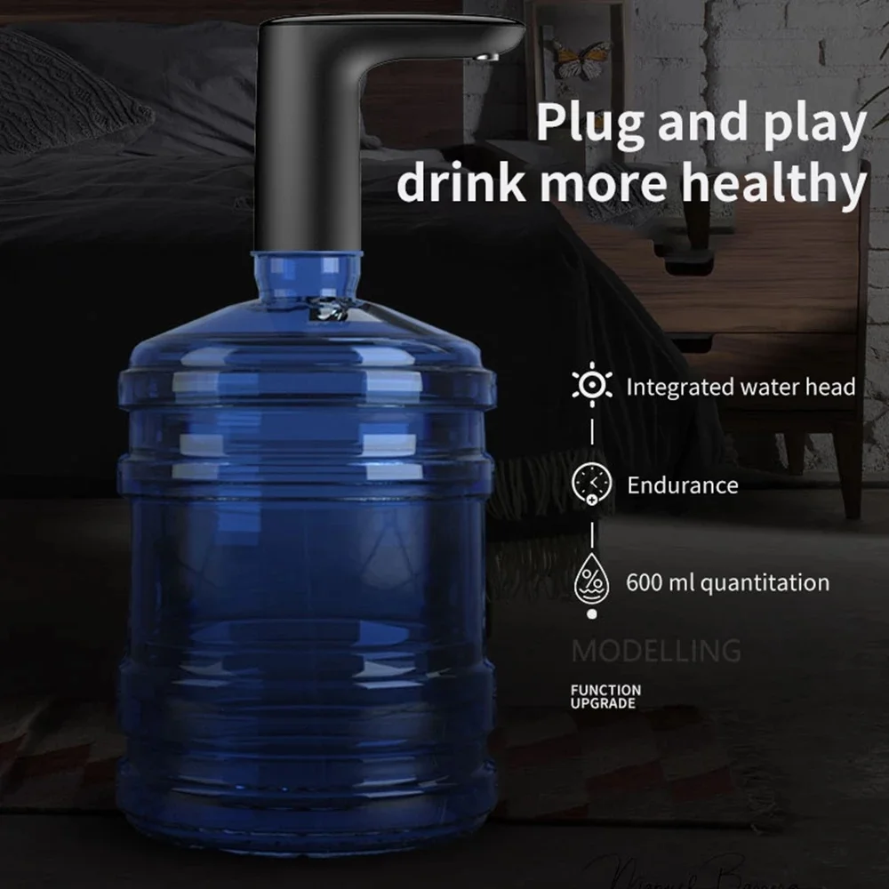 New Xiaomi Portable water dispenser USB charging water dispenser home automatic mini barrel water electric pump water dispenser