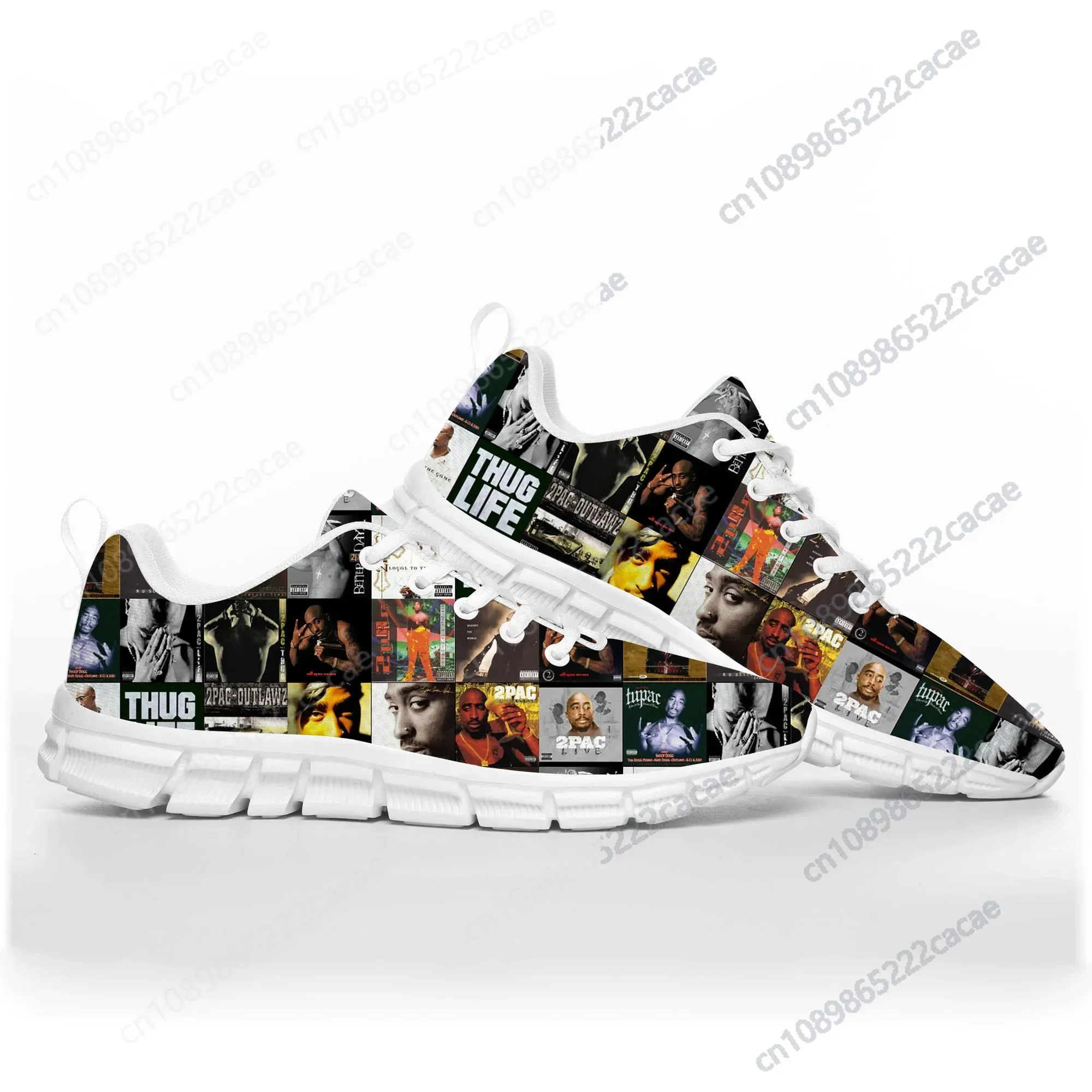

Rap 2Pac Tupac All Eyez on Me Sports Shoes Mens Womens Teenager Kids Children Sneakers Casual Custom High Quality Couple Shoes