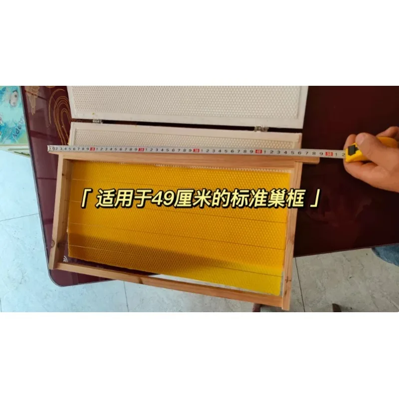 Hand Press Deep Frame Foundation and Silicone Beehive Comb Making Machine for Apiculture and Beekeeping Applications