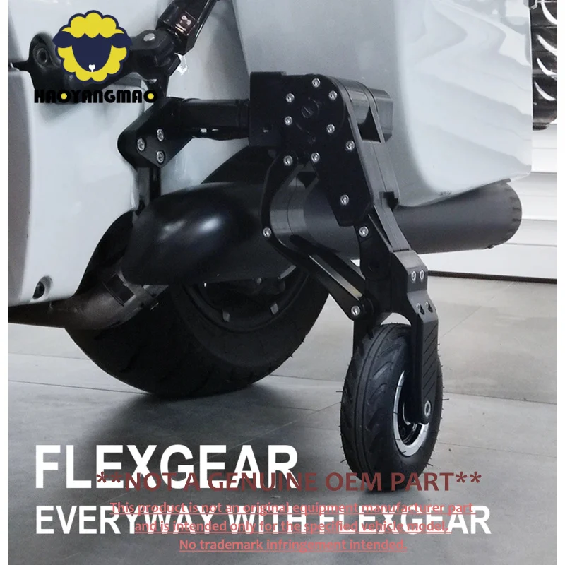HYMoto Landing Gear Stabilizer Auxiliary Side Wheels fit 2009 later Roadmaster Chief Chieftain Challenger Leader Collector's Edi 6