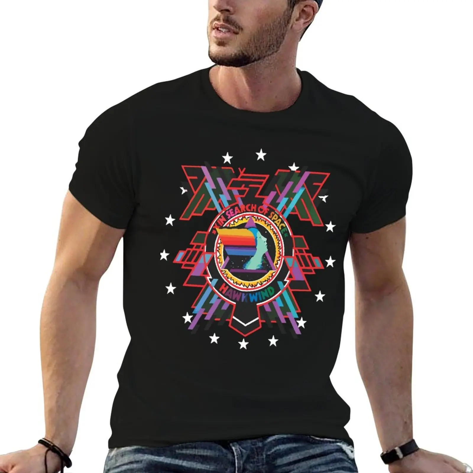 

Hawkwind – In Search Of Space Classic T-Shirt t shirts for man cotton soft t shirt man casual T-Shirt