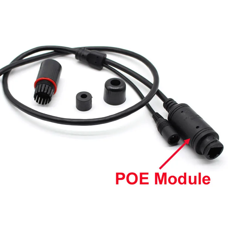 Built-in 48V POE Module CCTV end POE Cable LAN Power over Ethernet RJ45+DC Ports Cables for IP camera board