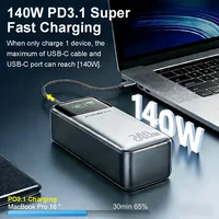 PISEN 240W Power Bank With Fast Charging Cable 27000mAh Portable