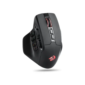 Redragon M811 PRO Kablosuz MMO Oyun Faresi, 15 Programlanabilir Tuşlu RGB Oyuncu Faresi, 10 Yan Makro Tuşu 6 best sales Yan düğmeli oyun faresi - №2