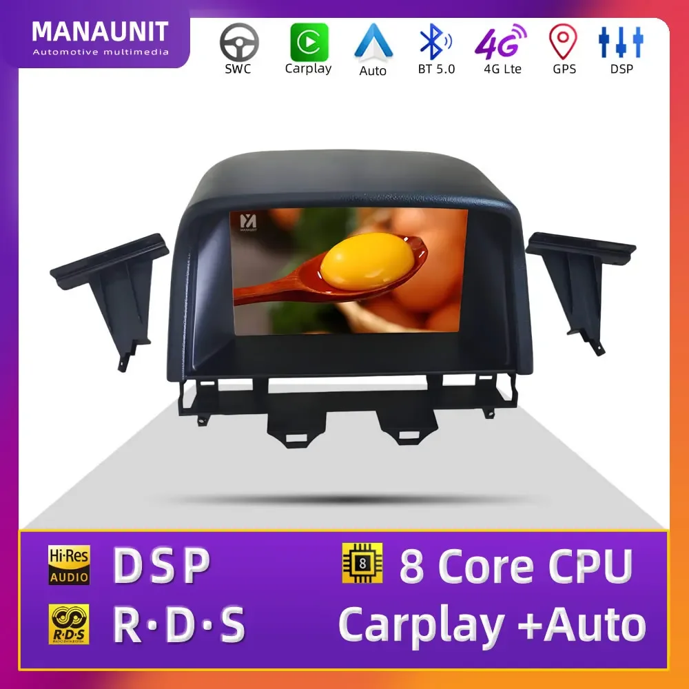 مشغل وسائط متعددة للسيارة لمازدا 6 2004-2015 أعلى التركيب Carplay، Android Auto، راديو، فيديو، الملاحة، DVD، ستيريو، وحدة الرأس #1