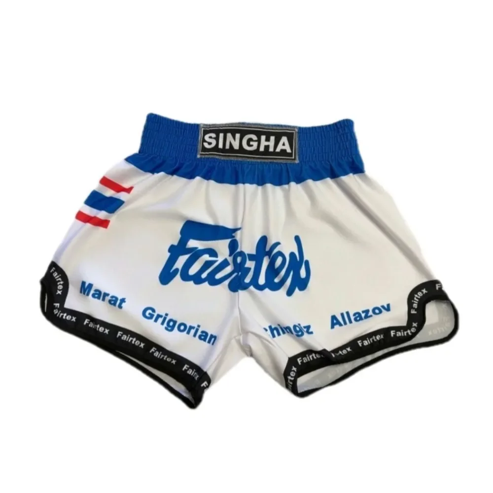 MMA Boxing Sports Shorts Thai Fight Sanda Pants Combat Training Pants Sports High Waist Fitness Shorts
