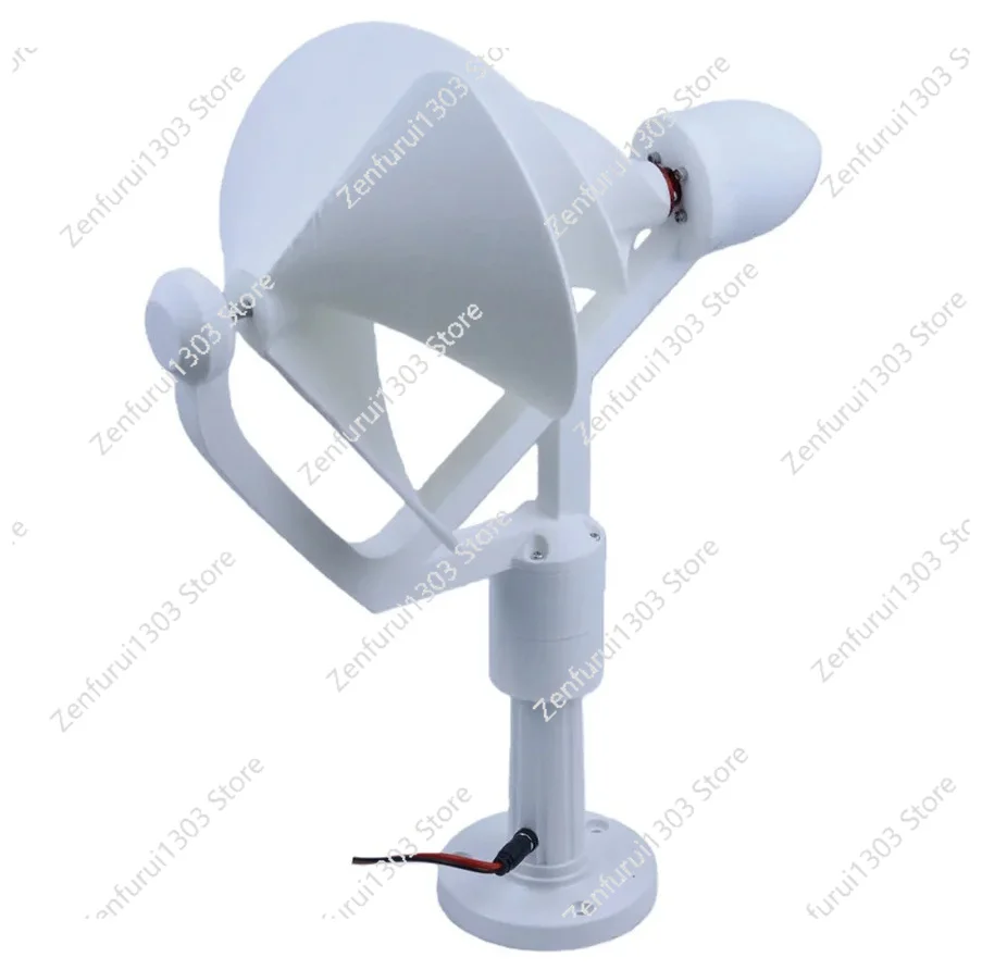 The 50W three-phase permanent magnet brushless DC output of the micro  spiral wind turbine is highly efficient