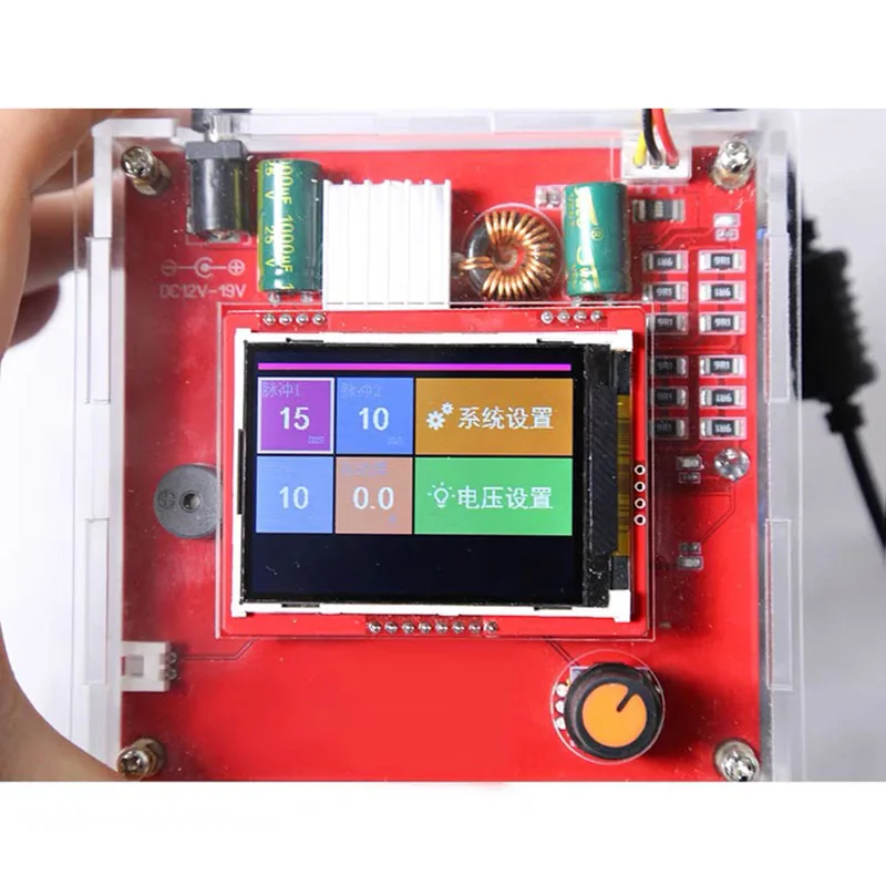 

Discount Double pulse multi-function spot welding machine semi-automatic capacitor pulse spot welding 18650 lithium batNEW