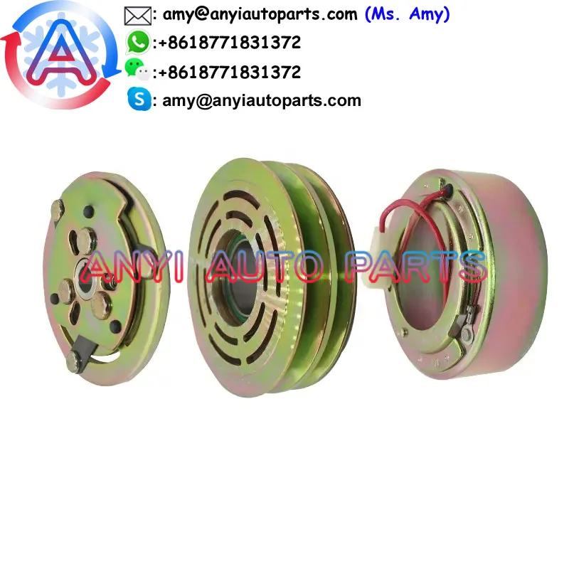 

China Factory ANYI AUTO PARTS CA4014 CLUTCH ASSEMBLY sanden SD-5H14 508 2PK for VW VOLKSWAGEN SANTANA