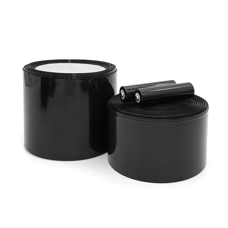 PVC Eco Friendly Insulated Heat Shrink Wrapped Tubing 30-500mm Wide RC Drone Lithium Battery Pack Wire Protector Tube