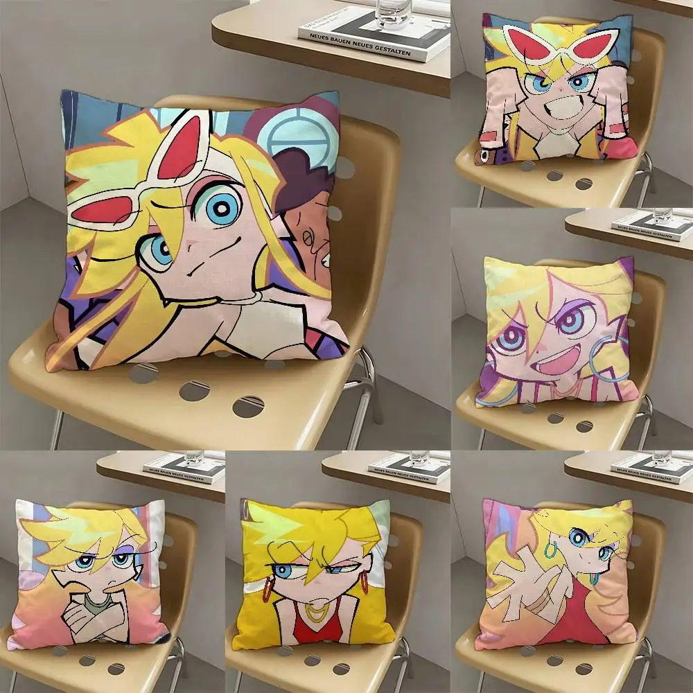 1pc Panty Anarchy Anime Characters Pillow Case Fashion Square Pillowcase Bedroom Sofa Room Ins Decoration Leisure