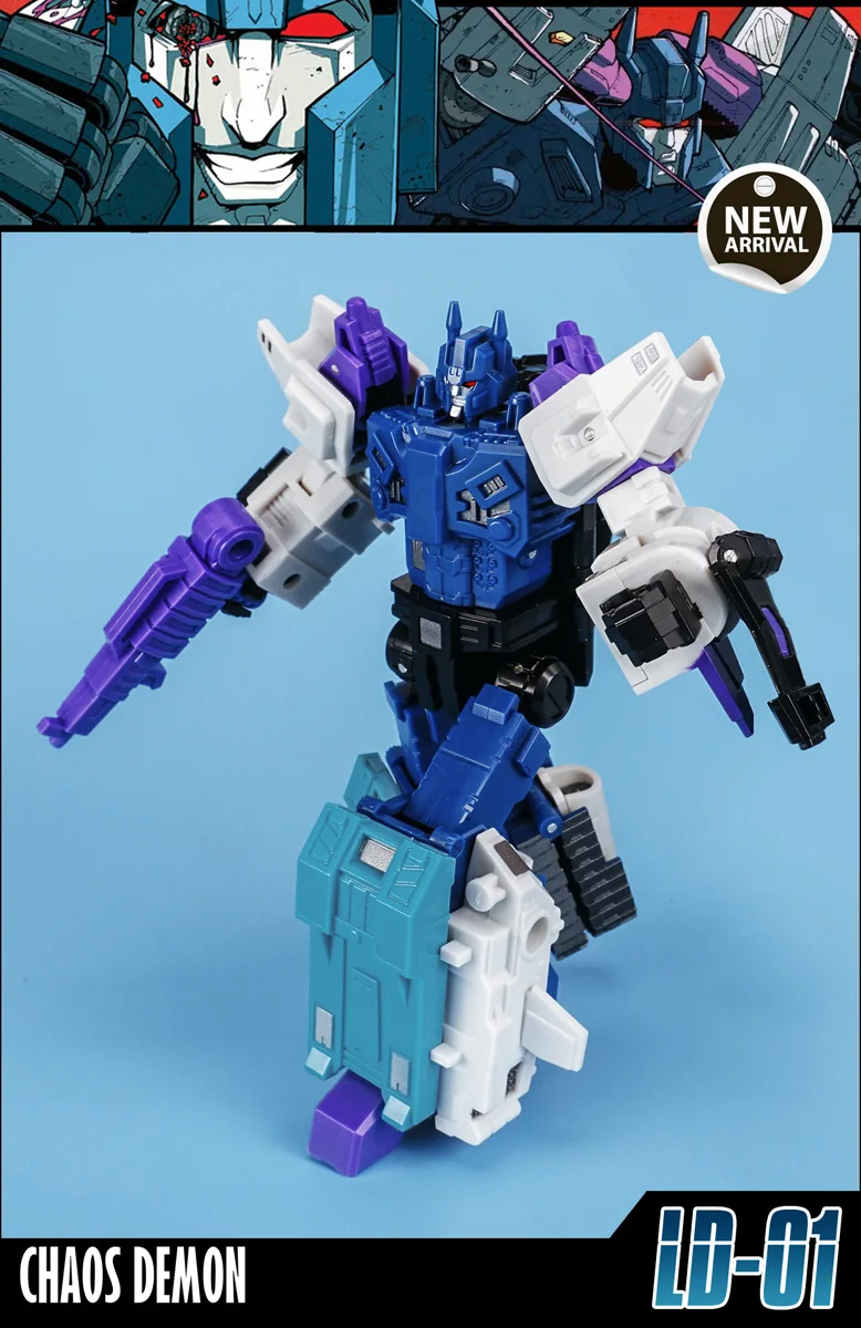 ของเล่นสะสมโมเดลแอ็คชั่นฐานรถถังเครื่องบินนักรบระดับหก โอนร่าง NBF NB-01 Tri-variable Overlord