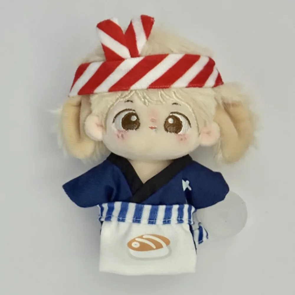 Clothes Sushi Chef 10cm Cotton Clothes Dress Up Japanese Style Clothes Outfit Apron Lovely Clothes Set Children's Gift
