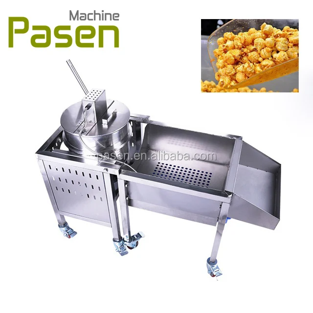 

Full automatic Stainless Steel Ball Shape Caramel Popcorn Making Machine