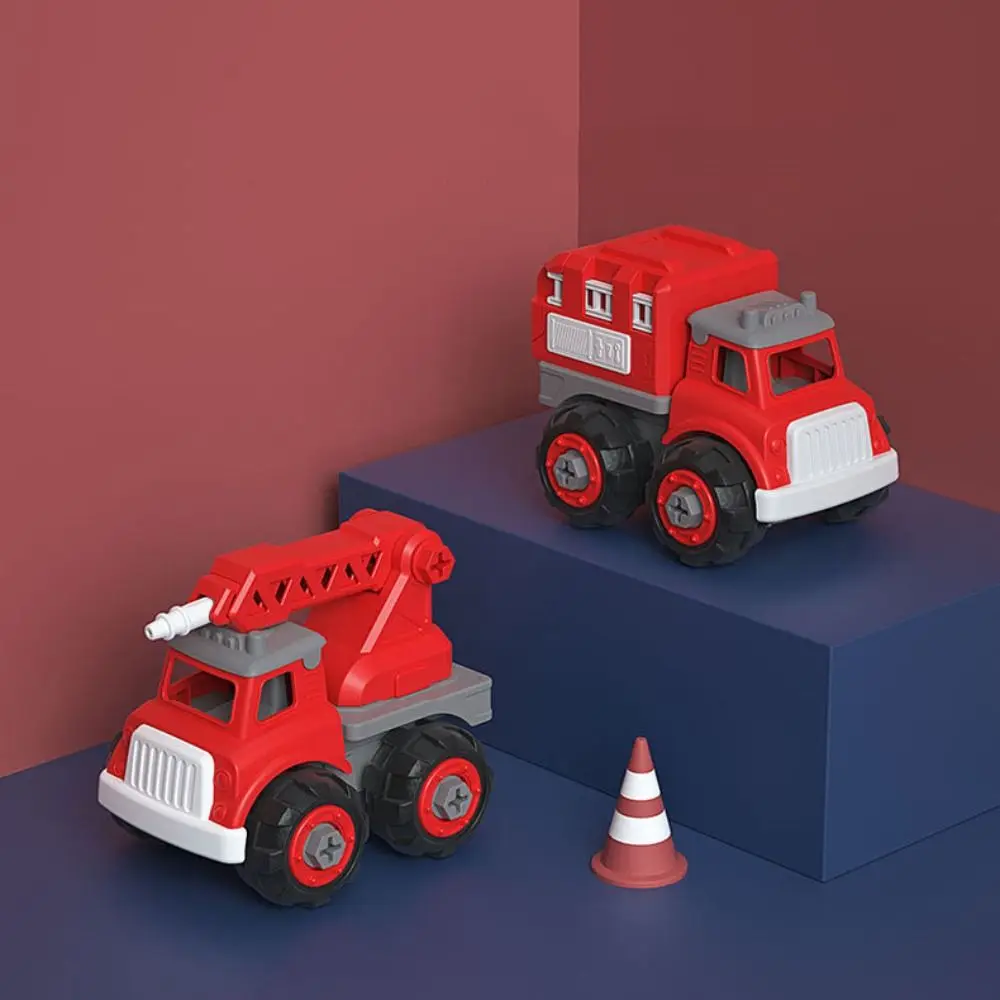 Kunststoff Simulation DIY Spielzeug Modell Auto Puzzle Auseinander Zerlegen Montage Montage Auto Spielzeug Sammlung Schraube Befestigung