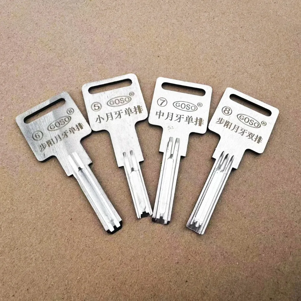 17pcs Goso Tin Foil Pick Tools with Bump Keys, Professional Door Lock Locksmith Tools - view 2