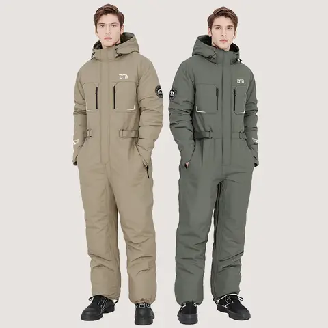 오토바이 타고 겨울 Coldproof 의류 겨울 패션 허리 Designwarm 코튼 점프 슈트 두꺼운 방수 스노 모빌 슈트