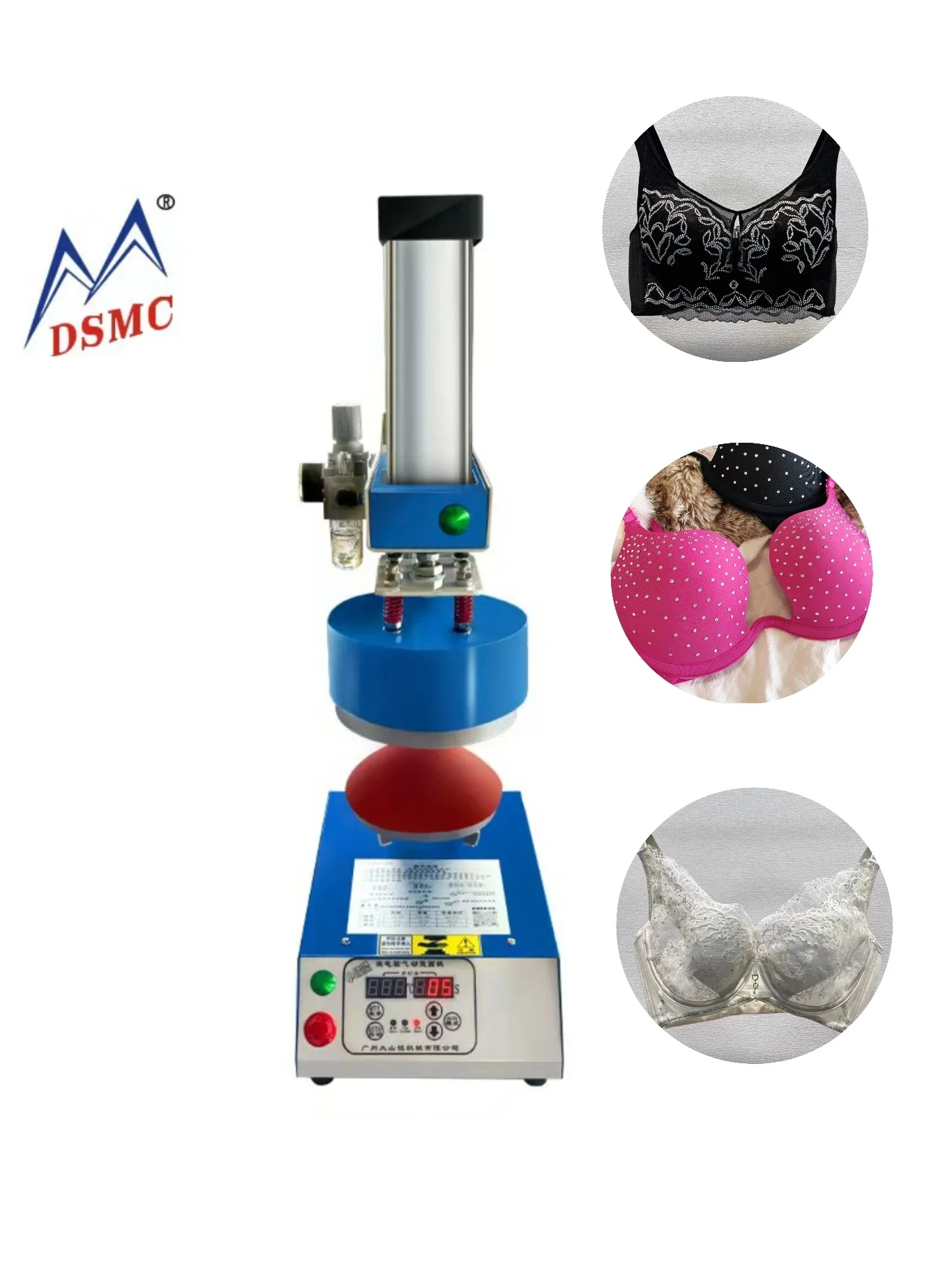 DSMC Automatic New Mini Heat Press hine for Tennis Ball Logo Printing Pnmatic Drien Spa-saing Sublimation Ink Printer