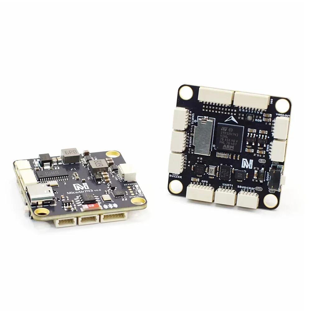 SkyDElMicoAir743 V2 Flight Controller, H743 Main Chip 480MHz Dual IMU Equipped, Bluetooth Enabled For Convenient Parameter Calib