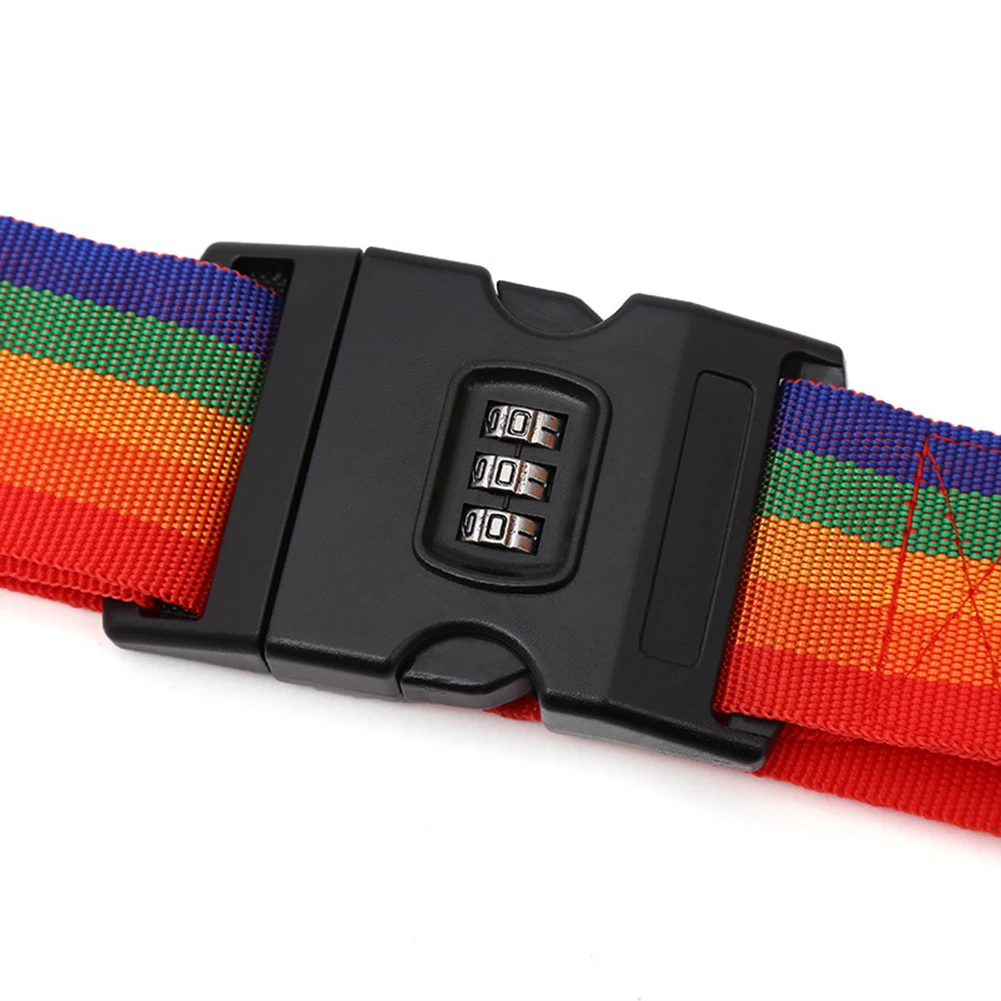 

Password Lock Luggage Strap Suitcase Baggage Belt Protect Your Luggage Secure Lock Safe Packing Belt Safety Suitcase Belt