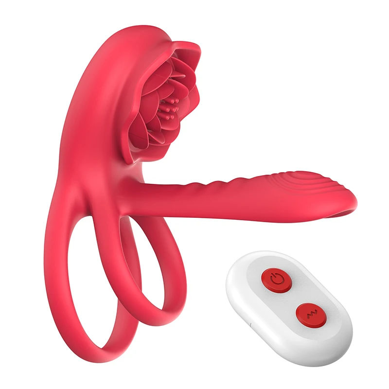 Wholesale Penis Ring Reusable Silicone Semen Cock Ring Vibrating Penis Delay Ejaculation Men\'s Vibrator Sex Toys For Men Penis