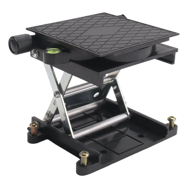 

B50C 360 ° Вращающийся алюминиевый фрезерный стол для деревообработки, гравировки, подъемная платформа-стойка для лабораторий, деревообрабатывающие верстаки