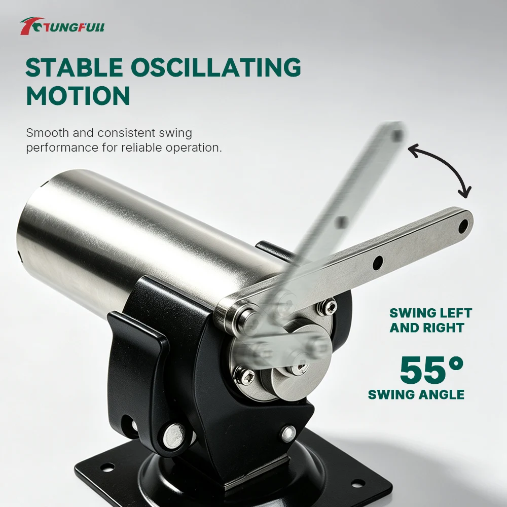 TUNGFULL Electric Oscillating Motor Swing Actuator for Industrial Automation Precision  Reciprocating Swing Drive Motor