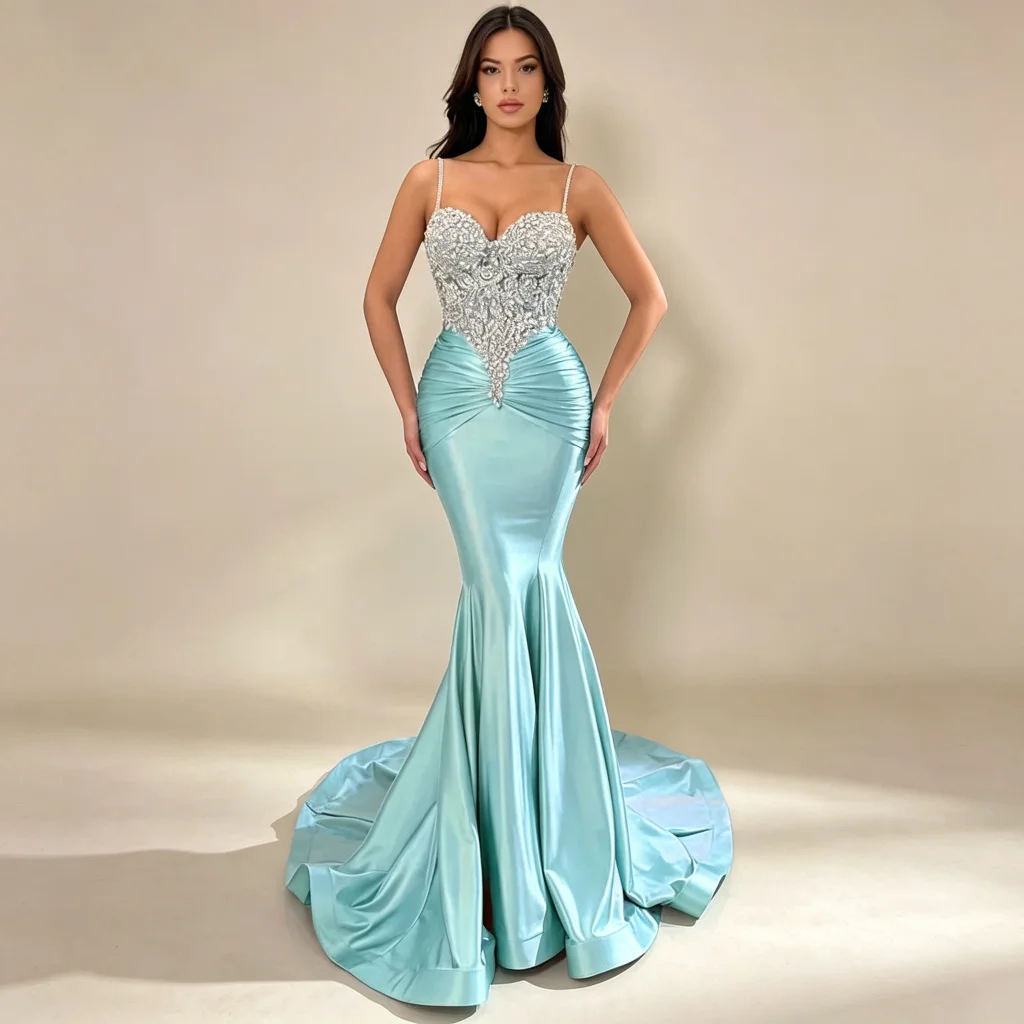 Prom Party Evening Formal Dresses Woman Ball Gowns Robes De Cocktail New Dress Robe Femme Elegant Women's Luxurious Customized