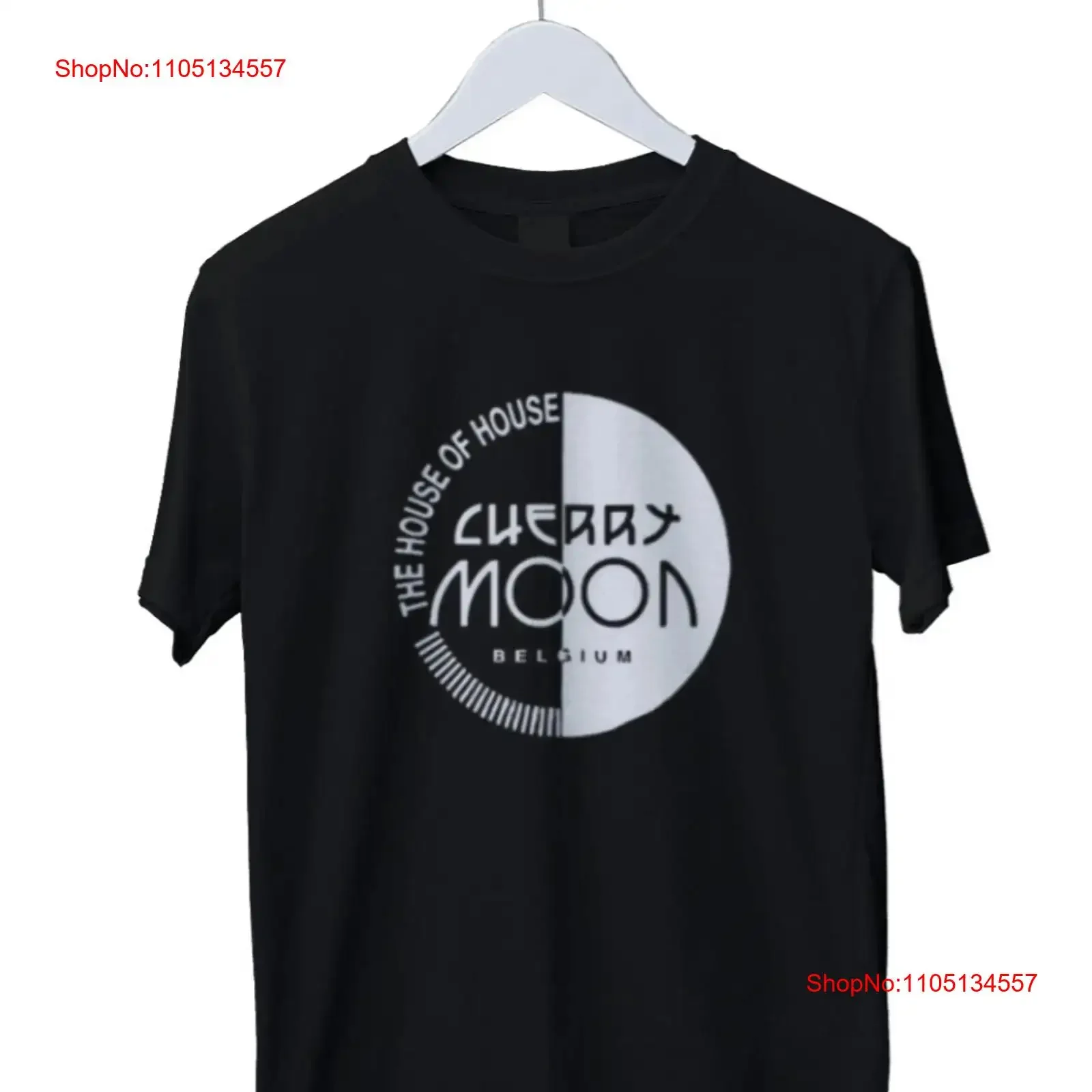 

Cherry Moon Belgium Print Mens T Shirt S M L XL 2 3 4 vintage Washed Stretched graphic Unisex Comfortable Versatile homme