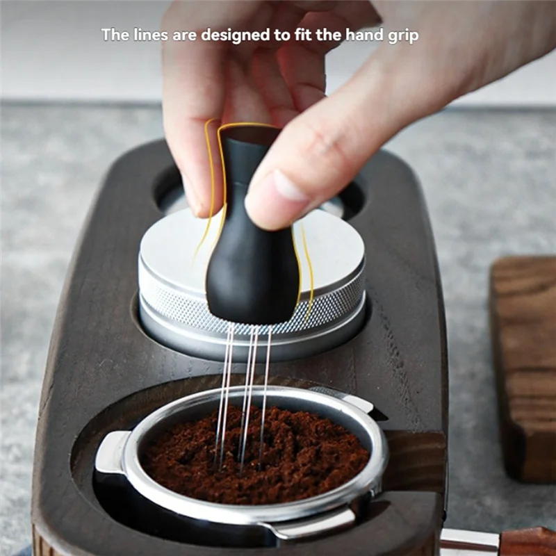 UNCL Coffee Powder Distributor Coffee Stirrer With Base Espresso Accessories Hand Stirrer WDT Tool For Cafe Kitchens