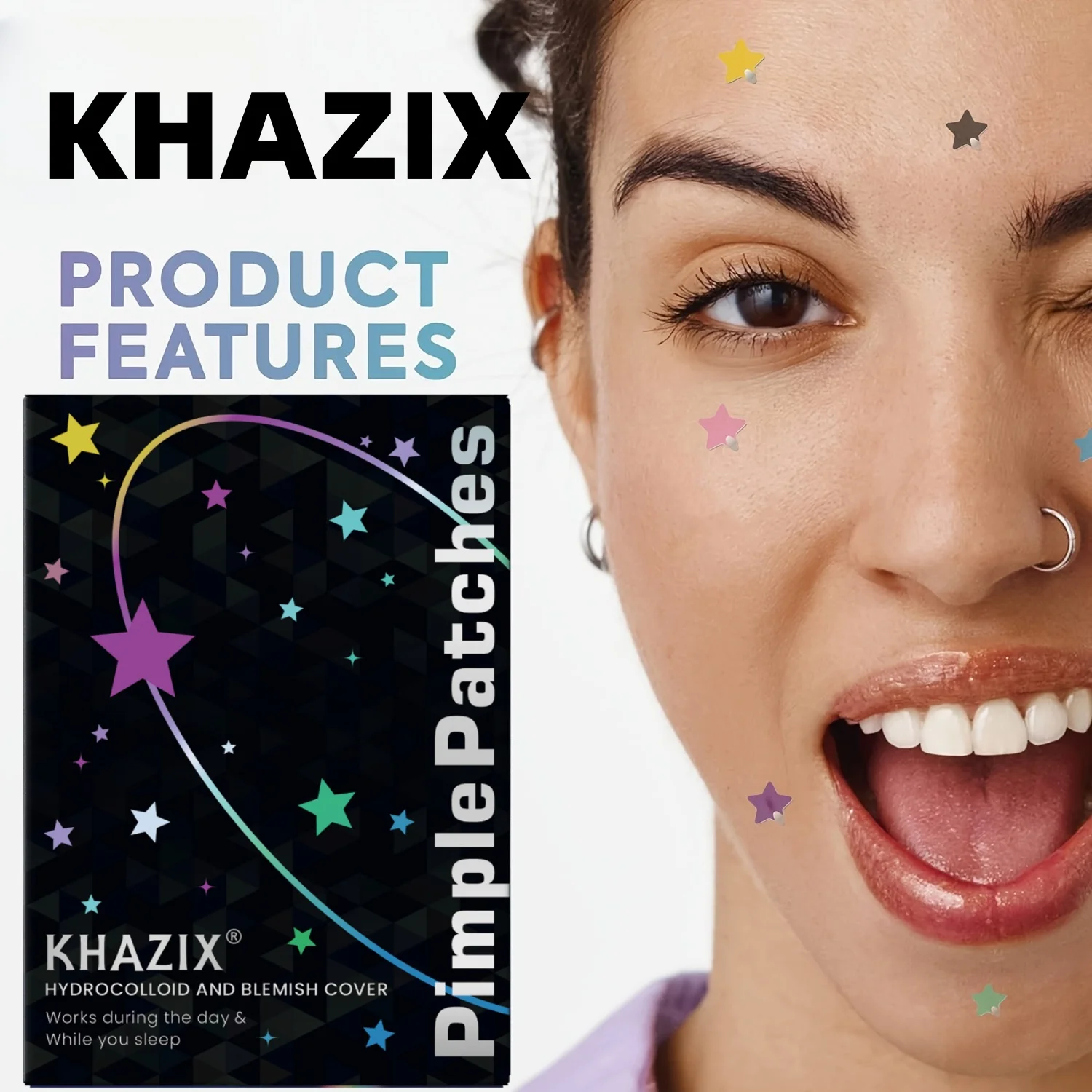 1400 قطعة من رقعة حب الشباب على شكل نجمة، رقعة حب الشباب للوجه، رقعة خافي العيوب، رقعة حب الشباب، رقيقة جدًا وقابلة للتنفس