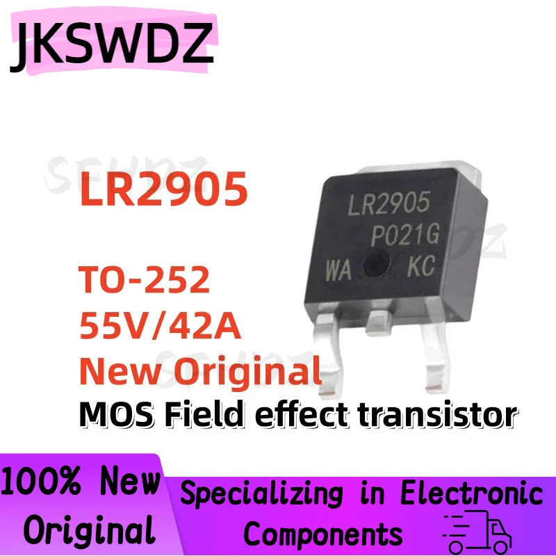 

10-100Pcs New Original IRLR2905TRPBF IRLR2905 LR2905 TO-252 N Channel 55V 42A Best Quality In Stock