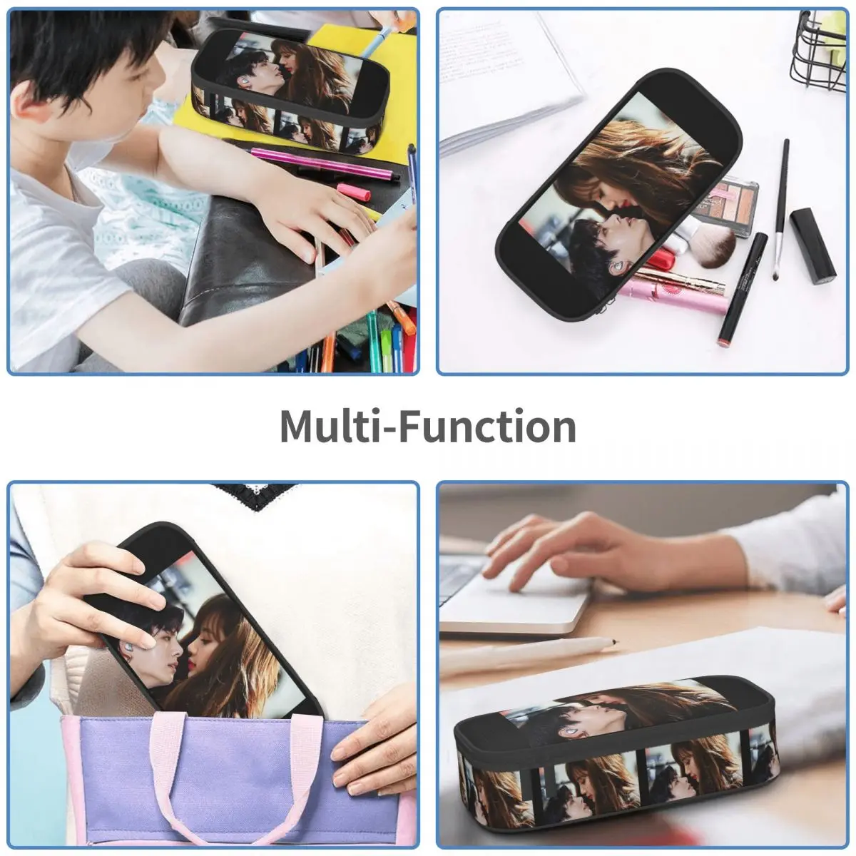 Jungkook пенал для мальчиков и девочек школьная коробка для ручек пенал канцелярские принадлежности сумка-держатель для ручек