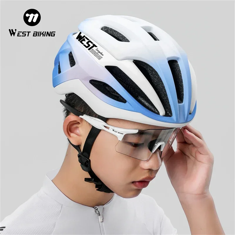 

WEST BIKING Kids Bike Helmet Integrated Ultralight Youth Safety Helmet Children's Sport Cycling MTB Skateboarding Skating Helmet