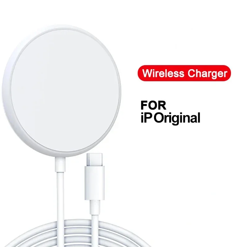 Magnetic Wireless Charger For iPhone Magsafe 15 Pro Max For Apple 14 Plus 13 12 11 X XS XR 8 AirPods Charging Phone Accessories