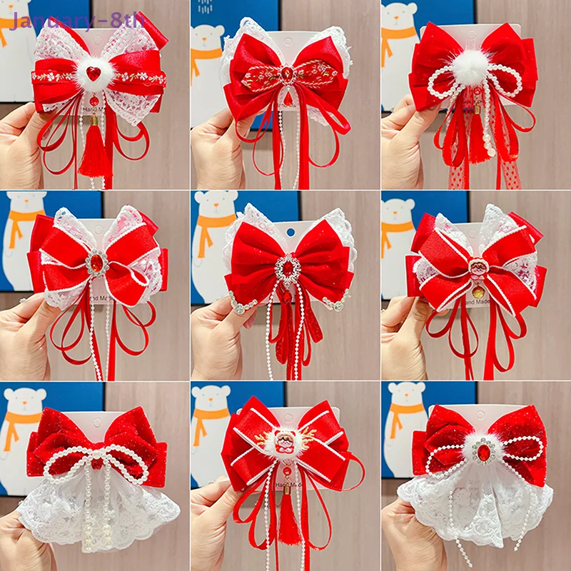 

Детские милые заколки для волос с орнаментом, милые заколки для девочек, заколки, детские аксессуары для волос