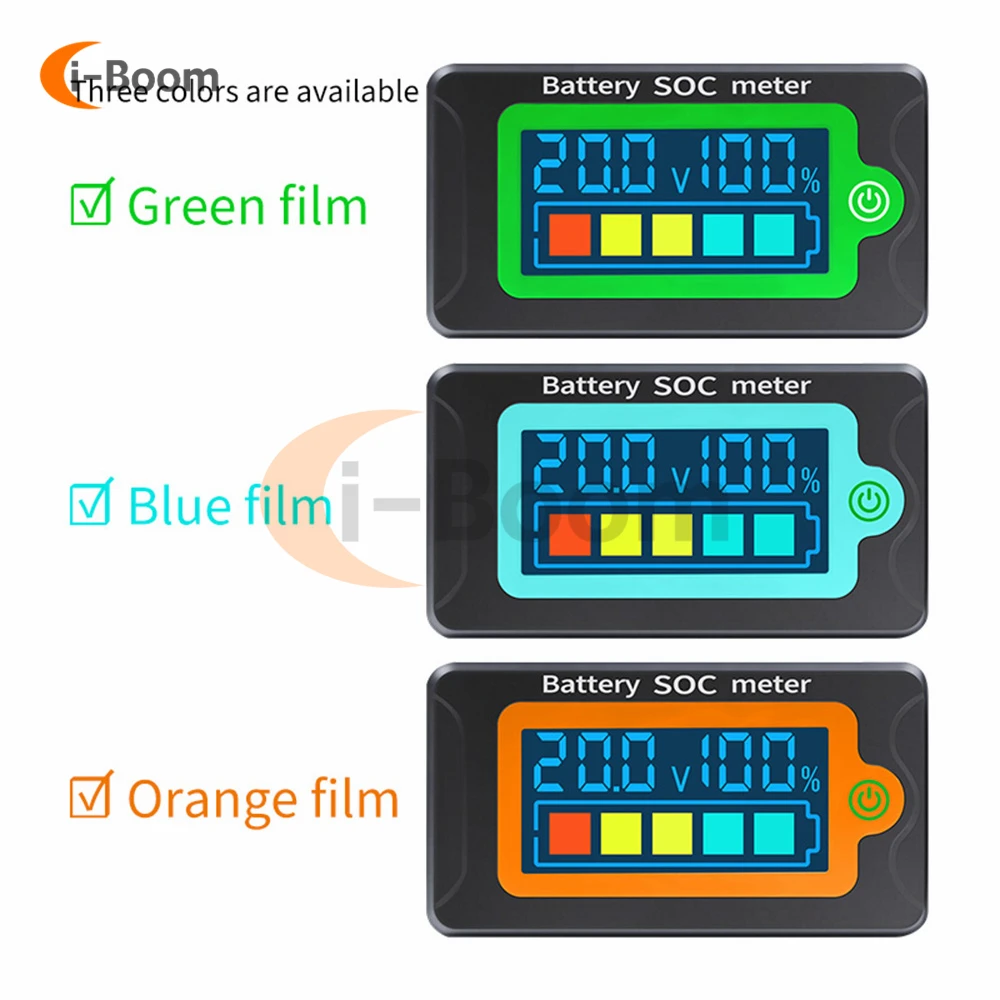 Akumulator litowo-żelazowo-fosforanowy Tester pojemności PZEM-009 DC8-100V wyświetlacz LCD woltomierz moc wskaźnik poziomu dla motocykli