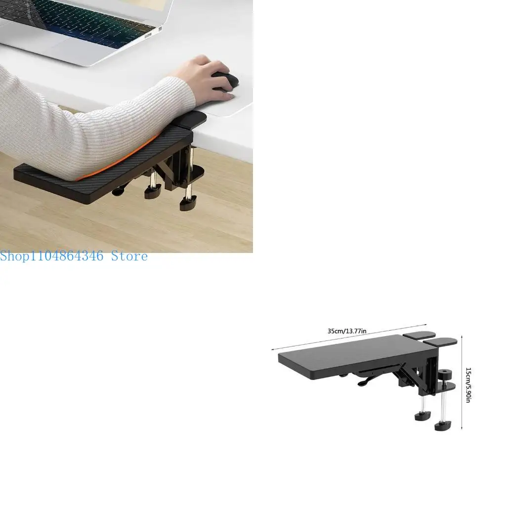 

5ASD Mouse Arm Rest extender крепкий для домашнего офиса. Отверстие бесплатно складываемо