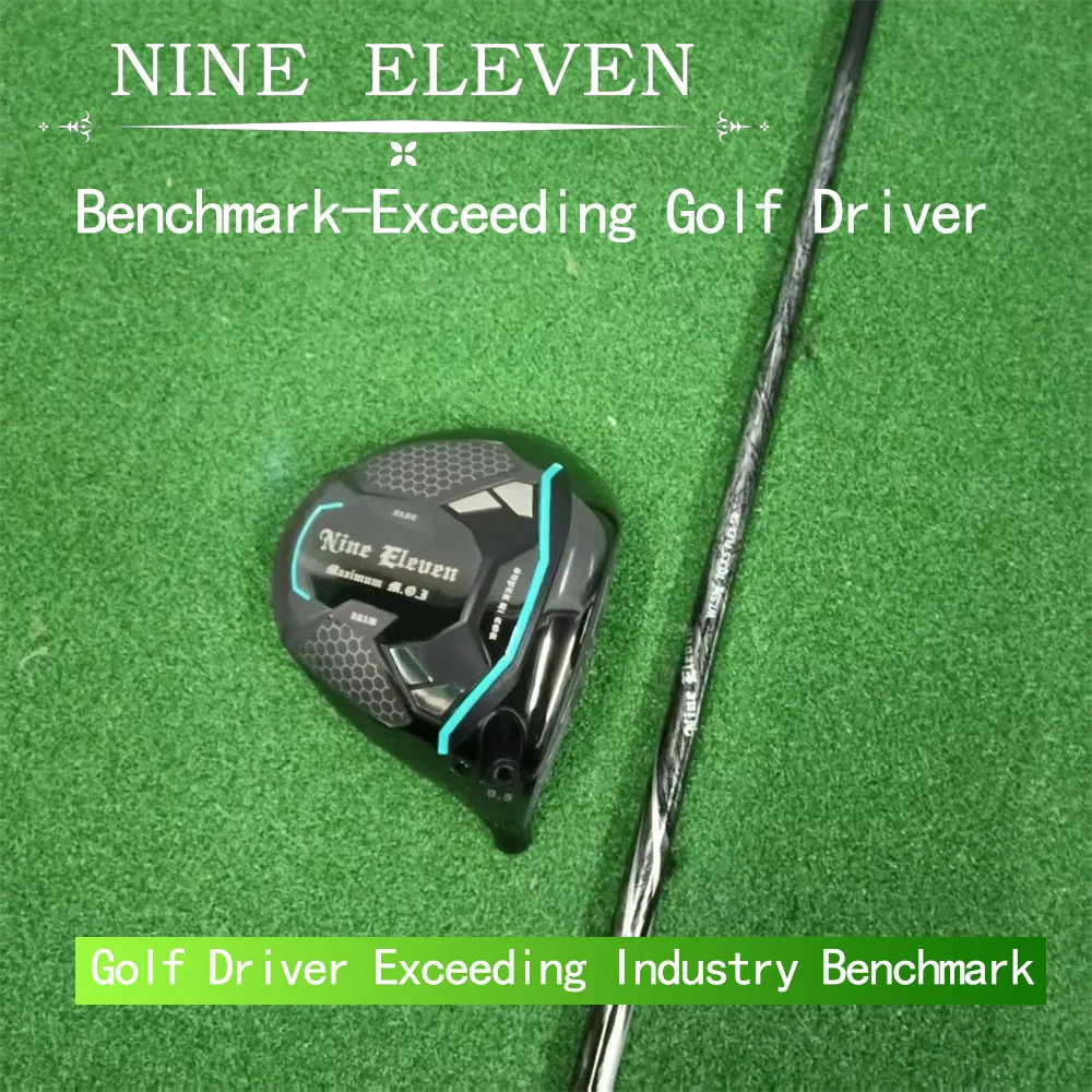 

2025 Nine Elenev Men's Golf Clubs Drivers Graphite Shaft Head Cover Grey/Green/Black 9.5/10.5 Degrees R/SR/S Flex