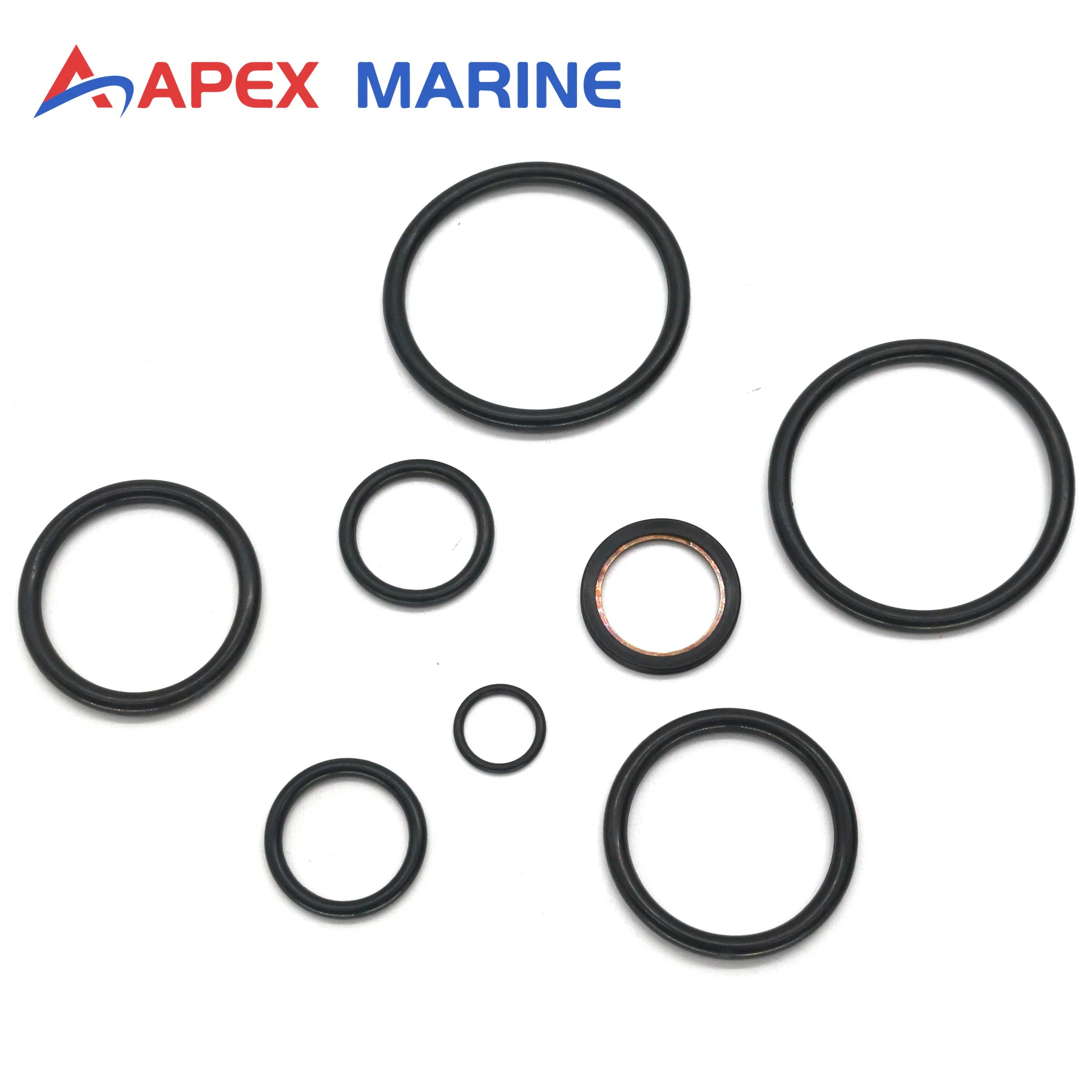 Pack of 2 87400A2 Trim Cylinder Seal Kit for MerCruiser Sterndrive R MR Alpha One Gen 1 2 Bravo 1 2 3 Models 25-87400A2 18-2649